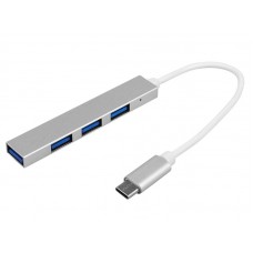 USB 3.0 šakotuvas 4 lizdai per USB C